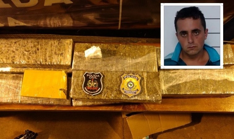 Fornecedor de drogas para a região de Catanduvas é preso no litoral