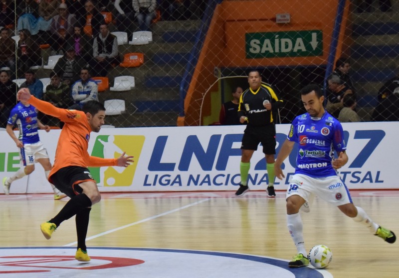 Joaçaba Futsal joga em Guarapuava neste sábado pela Liga Nacional