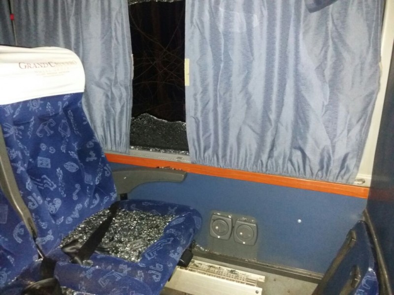 Ônibus argentino é assaltado durante a madrugada na BR-282