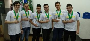 Aluno do SENAI Joaçaba conquista medalha de ouro na seletiva estadual da Olimpíada do Conhecimento