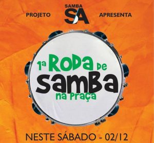 1ª Roda de Samba na praça acontece neste sábado em Joaçaba