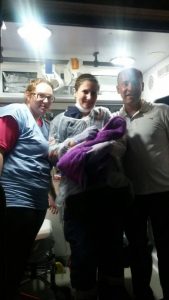 Mulher dá luz em ambulância da Secretaria de Saúde de Salto Veloso 