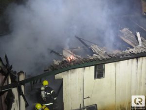 Incêndio consome casa no bairro Santo Antônio em Herval