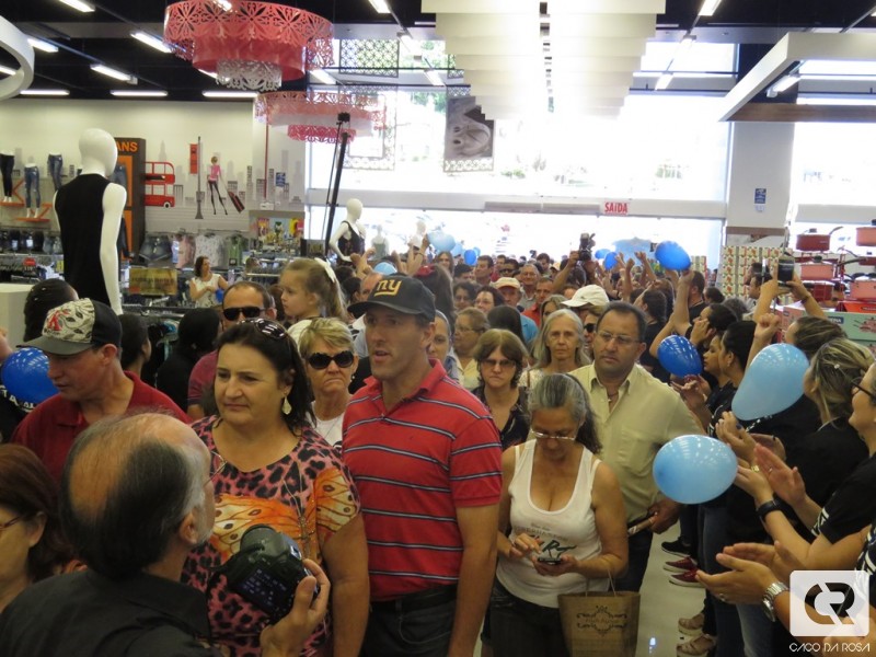 Grande publico prestigiou a abertura da Havan.