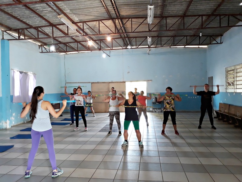 Bairros de Joaçaba contam com aulas de ginástica