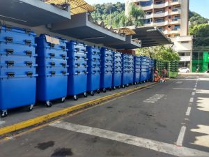 Joaçaba terá coleta de lixo com contêineres na área central
