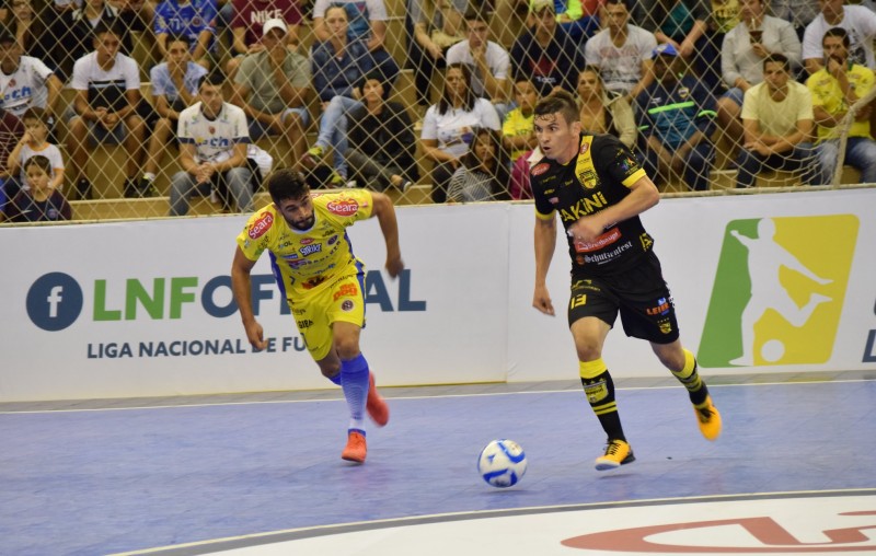 Liga Nacional: Joaçaba Futsal é derrotado em casa pelo Jaraguá