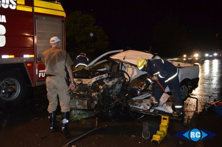 Colisão deixa motorista gravemente ferido no interior de Lacerdópolis