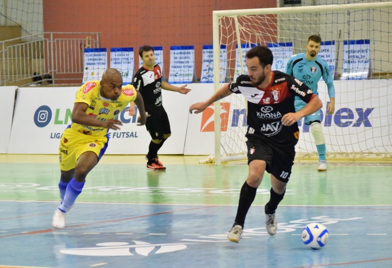 Joaçaba Futsal é derrotado pelo Joinville por 4x1