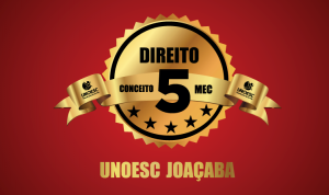 Curso de Direito da Unoesc Joaçaba recebe conceito 5 na avaliação do MEC