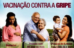 Na próxima segunda começa a Campanha Nacional de Vacinação contra a gripe