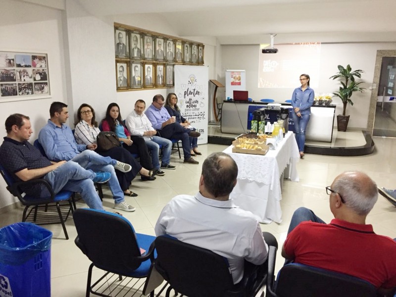 CDL/Joaçaba realiza mais uma edição do Café + Ideias