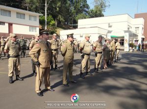 26º BPM realiza Solenidade de Formatura de 183 anos da PMSC.