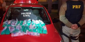 Motorista é preso com 15 kg de drogas no tanque de combustível