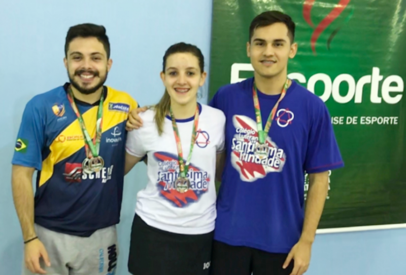 Mesatenistas de Joaçaba conquistam medalhas de prata nos JESC