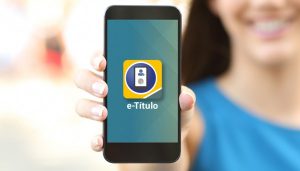 E-Título pode ser baixado por aplicativo no celular