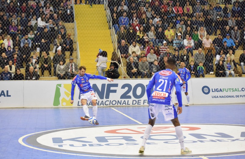 Joaçaba Futsal recebe o Copagril neste domingo pela Liga Nacional