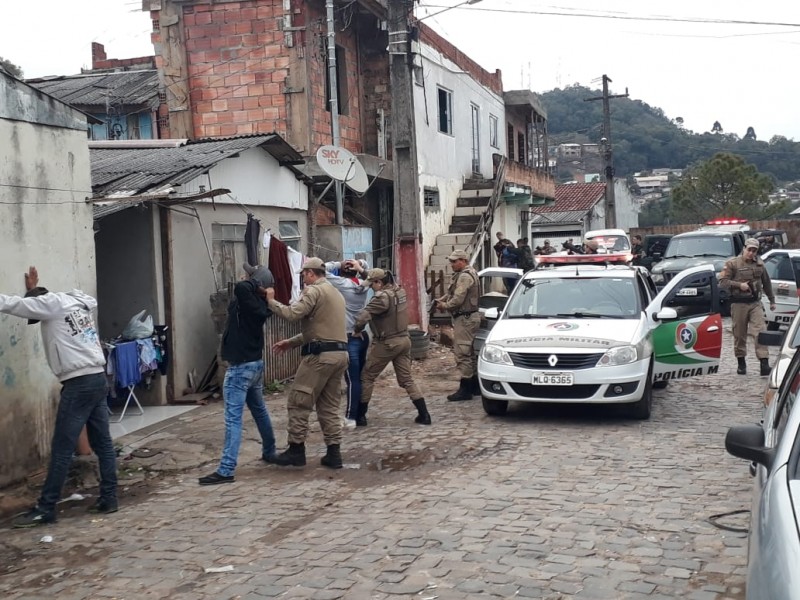 Polícia Militar faz “pente fino” em Joaçaba e Herval d´Oeste