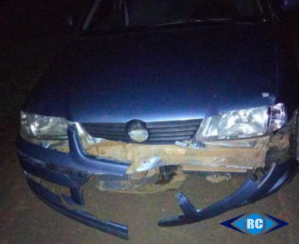 Carro atropela ovelhas que invadiram rodovia SC-150 em Ouro