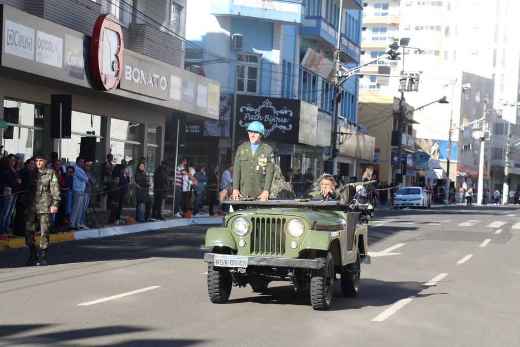 Joaçaba realiza Desfile Cívico de 7 de setembro