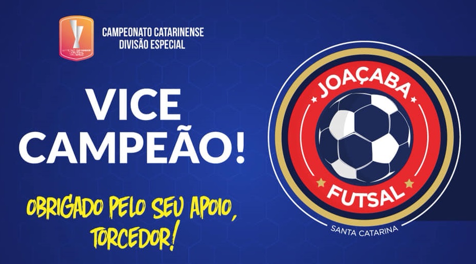 Não deu: Joaçaba fica com o vice campeonato da divisão especial de Futsal