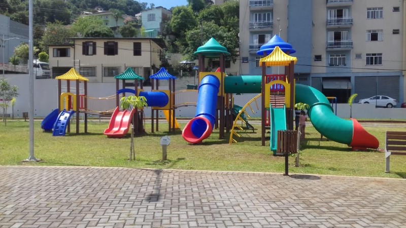 Parque Central conta com novo Parquinho Infantil