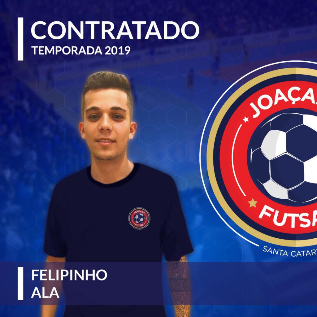 Joaçaba Futsal contrata o ala Felipinho, ex-Santo André