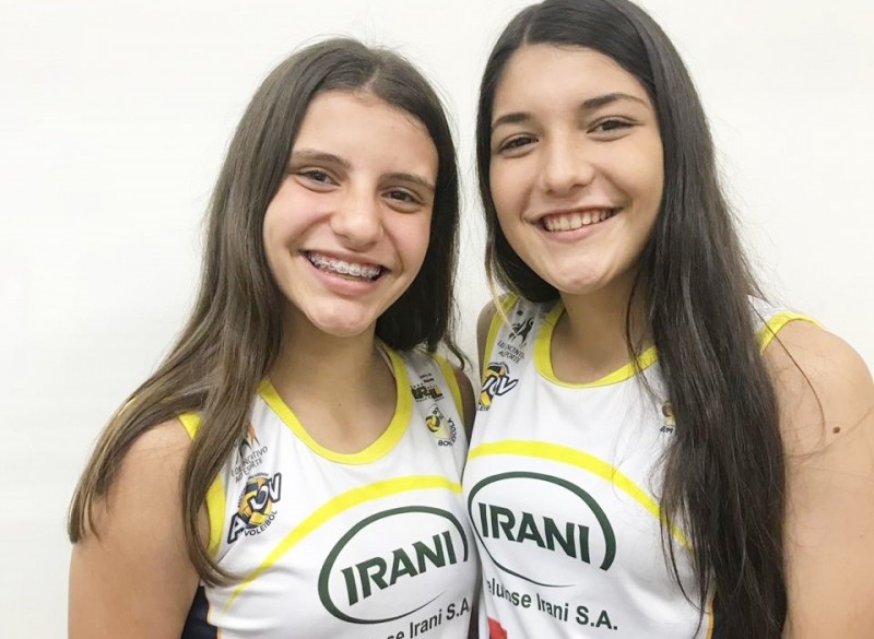 Atletas: Maria Eduarda e Thuany Cristina são convocadas para Seleção Catarinense de Vôlei